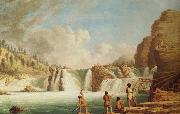Kane Paul Falls at Colville oil painting reproduction